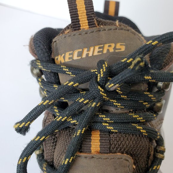 Skechers 65529 Relaxed Fit Relment Traven Waterproof Hiking Boots Mens Size 7. G main image 5